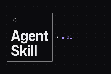 Beleggraph: Agent Skill (Agenten & Automatisierung), verbunden mit 1 Quelle: agentskills.io